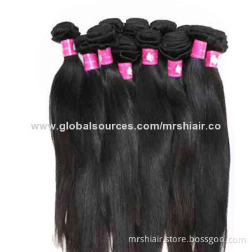 24-inch Straight Brazilian Virgin Hair Weave